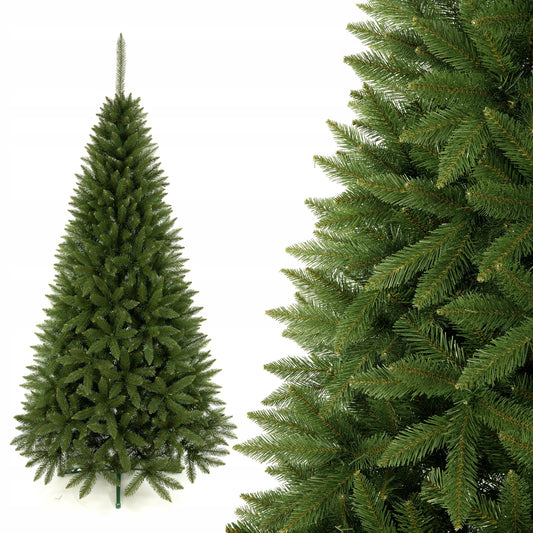 Dirbtinė eglutė Kaukazo eglė 250 cm tanki, kaip tikra, su stovu, pagaminta Lenkijoje