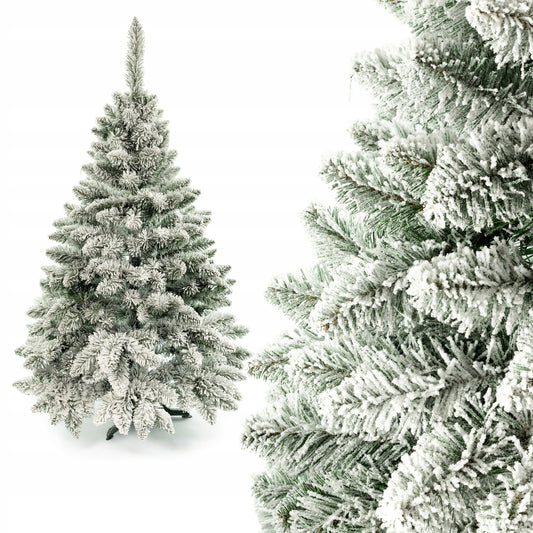 Dirbtinė eglutė su sniegu PINE 100 cm kaip tikra, pagaminta Lenkijoje