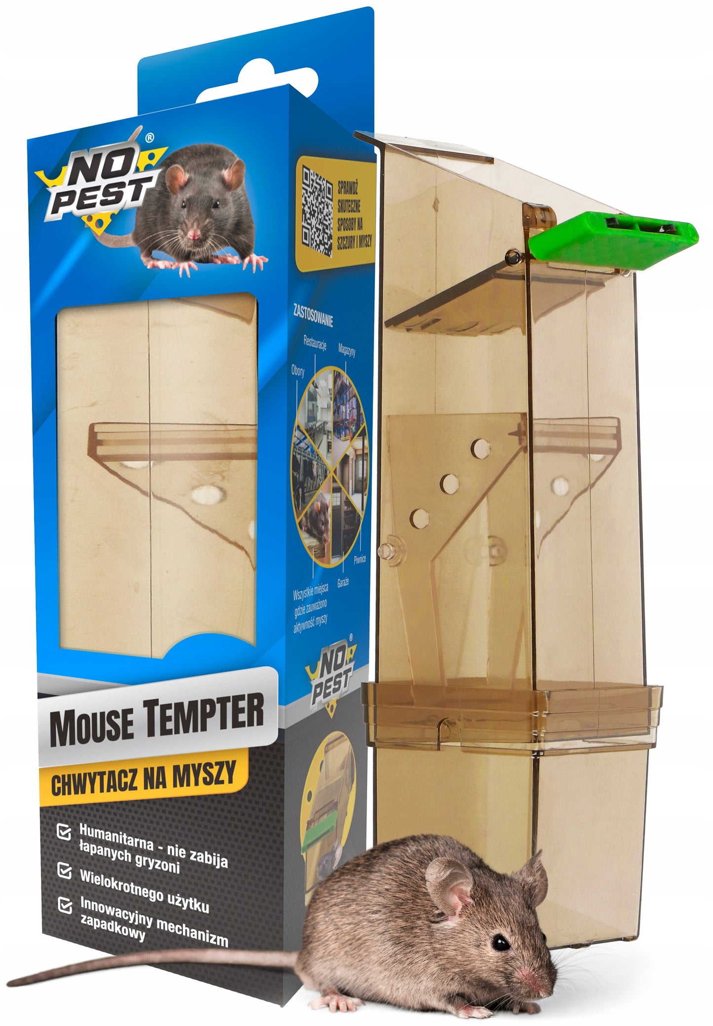 HUMANITARINIS GAUDYTUvas GYVATRAUKIS PELĖKAUTAI GRAUŽIKAMS NO PEST (5 VNT)