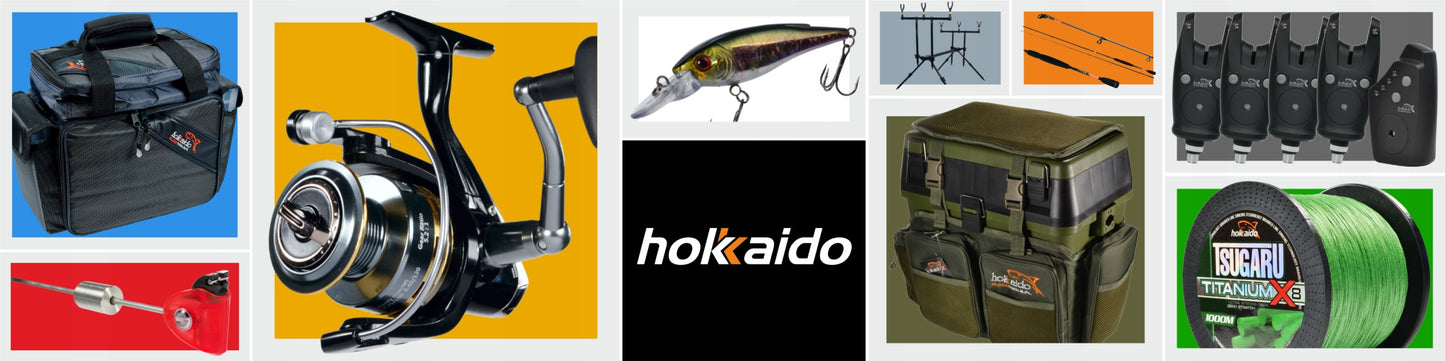 Karpinis meškerių stovas ROD/POD HOKKAIDO su dėklu + stovelių komplektu
