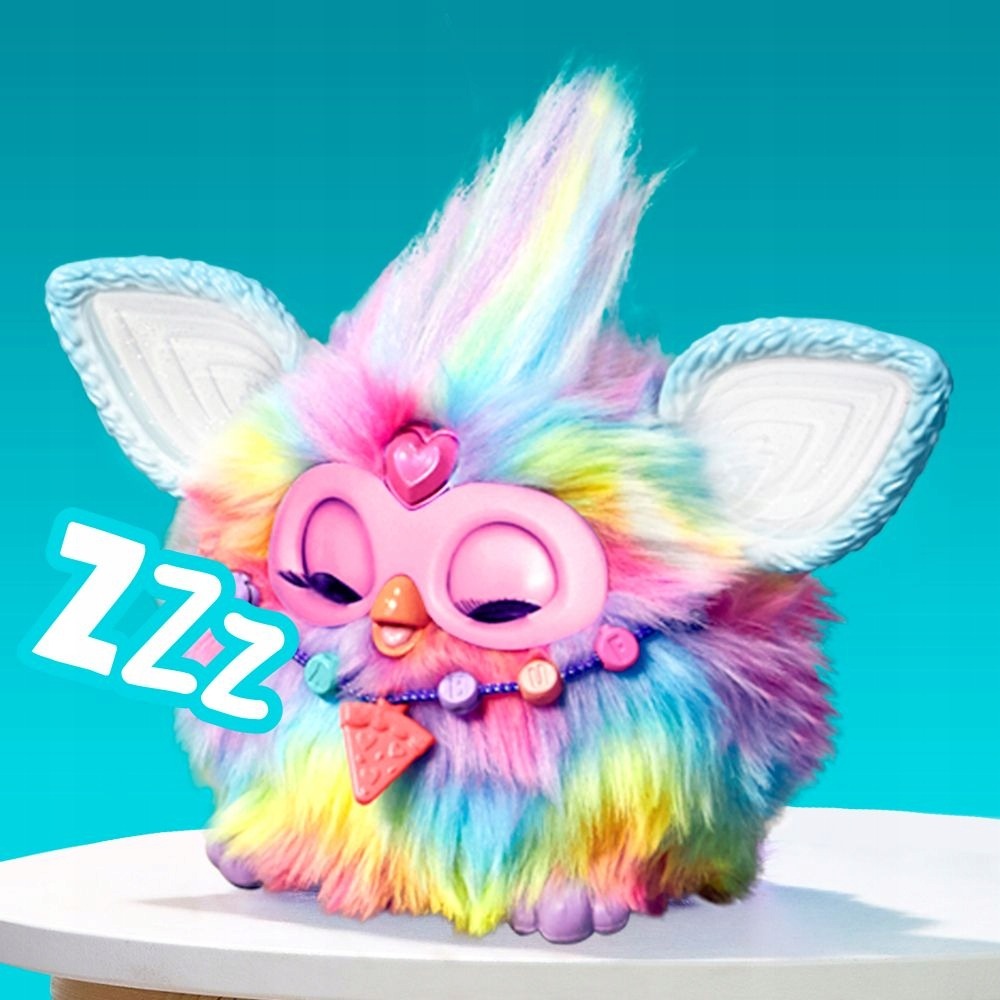 Hasbro Furby 2.0 Interaktyvus Pliušinis Žaislas Vaikams Rainbow F8900