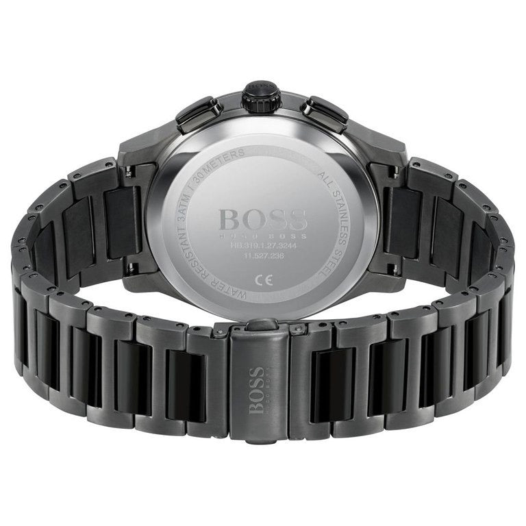 Vyriškas laikrodis HUGO BOSS 1513814 – PEAK CHRONO, grafitinis nerūdijančio plieno, chronografas, data