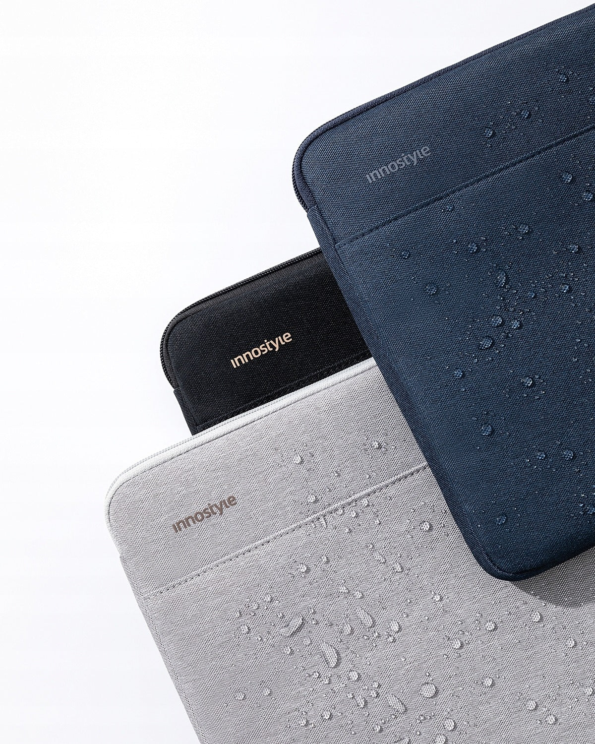 Neperšlampama nešiojamojo kompiuterio tašė Innostyle DailyFlow iki 16" – juoda, lengva ir patogi