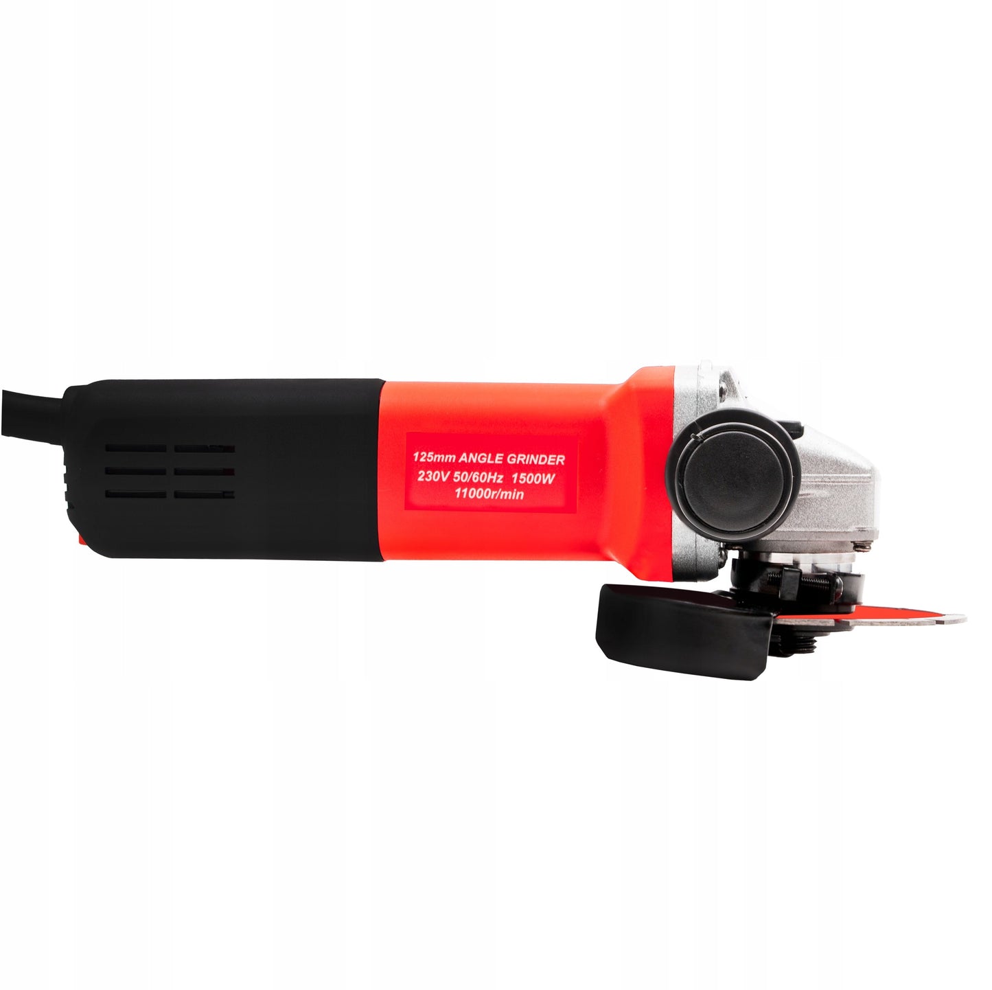 Kampinis šlifuoklis Delphi Tools 1500W su greičio reguliavimu, 125 mm diskais, lagaminu ir pilnu priedų komplektu