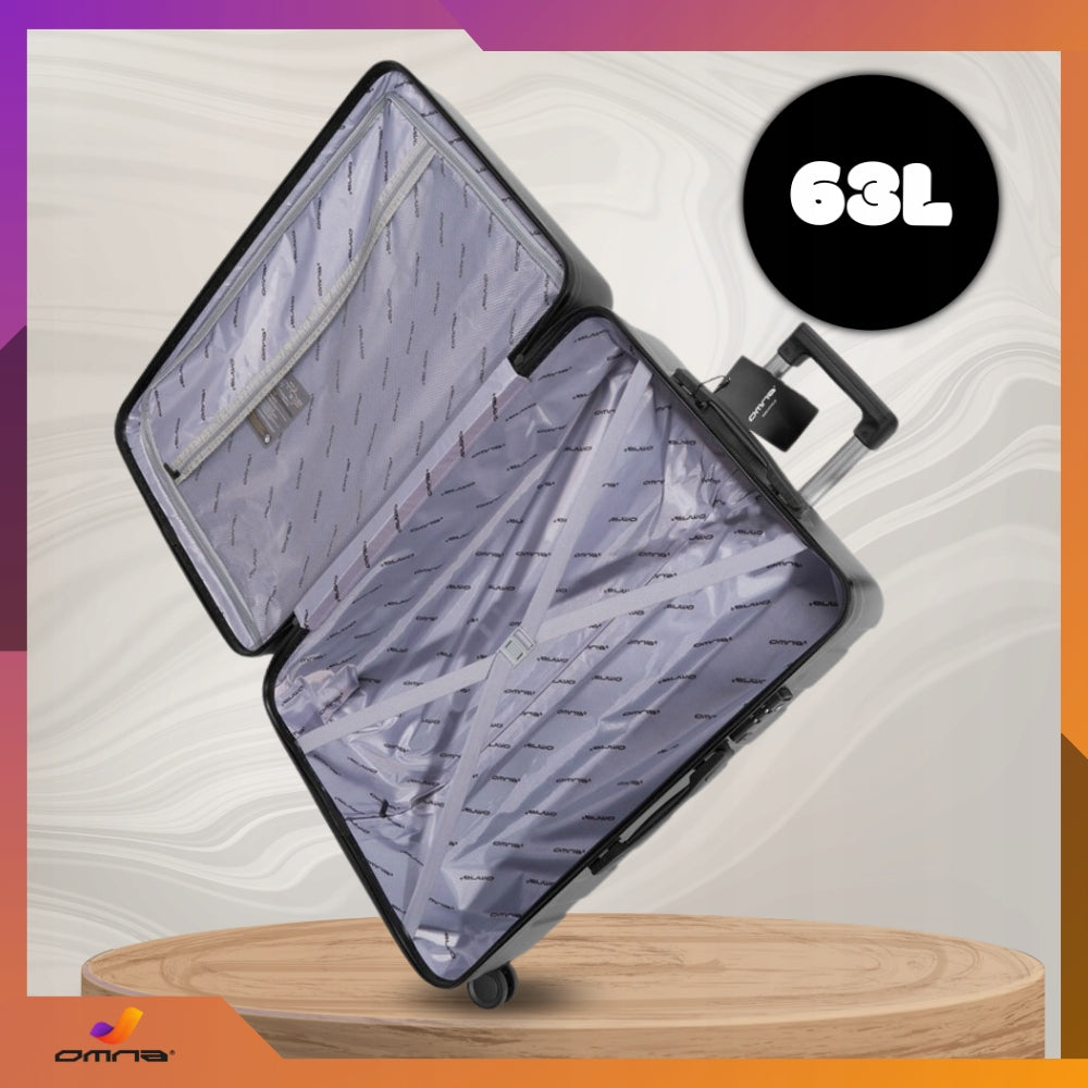 Kelioninis lagaminas su ratukais 63L XL dydžio