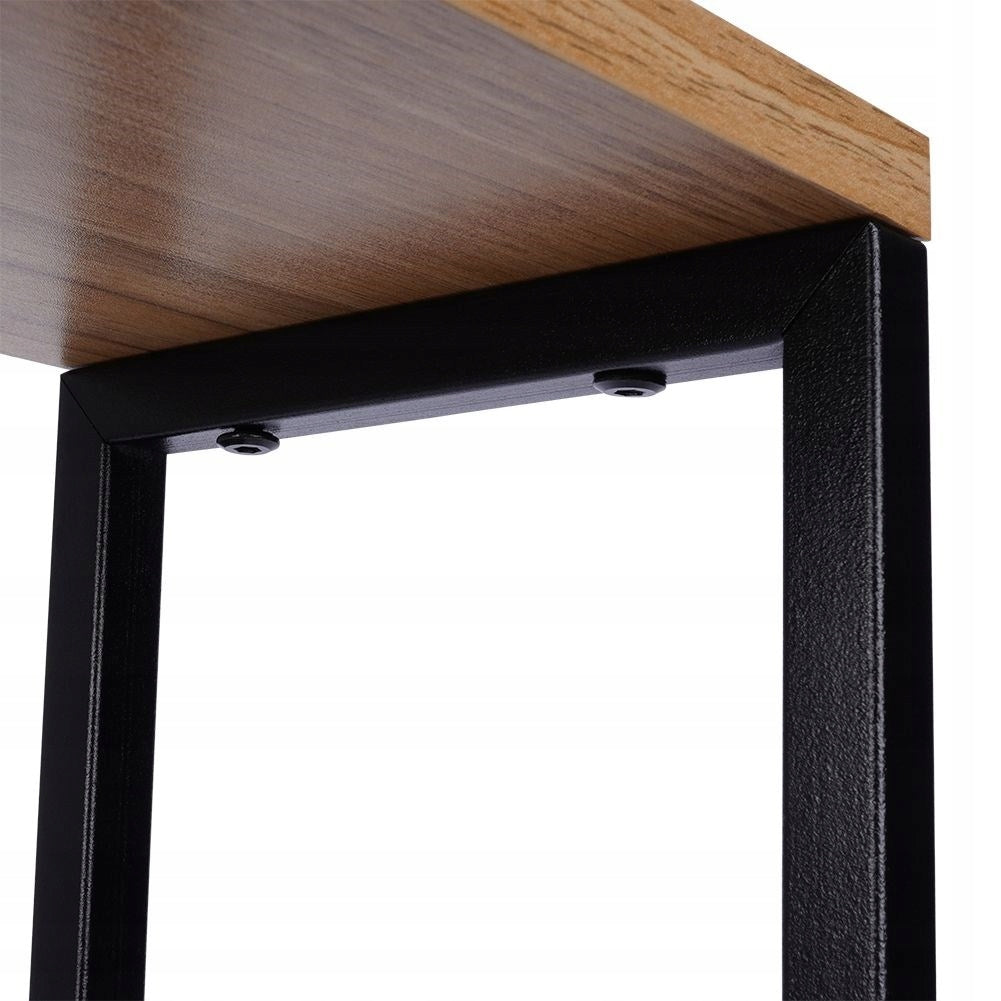 6 lygių metalinis gėlių stovas VILDE - 49 x 18 x 70 cm