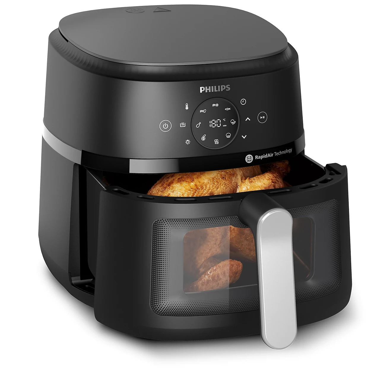 Philips Ovi XL karšto oro gruzdintuvė 6.2L - sveikas ir greitas kepimas
