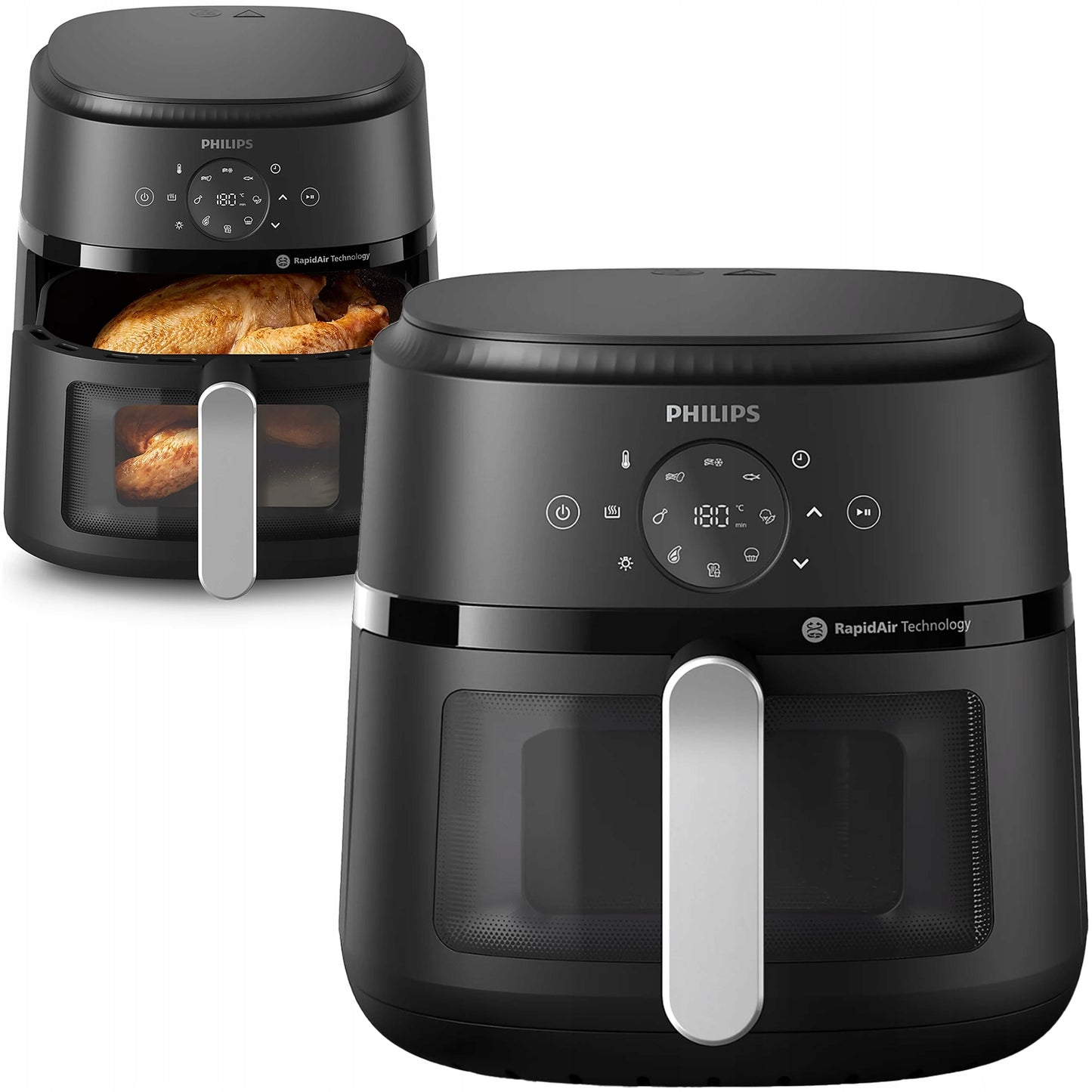 Philips Ovi XL karšto oro gruzdintuvė 6.2L - sveikas ir greitas kepimas
