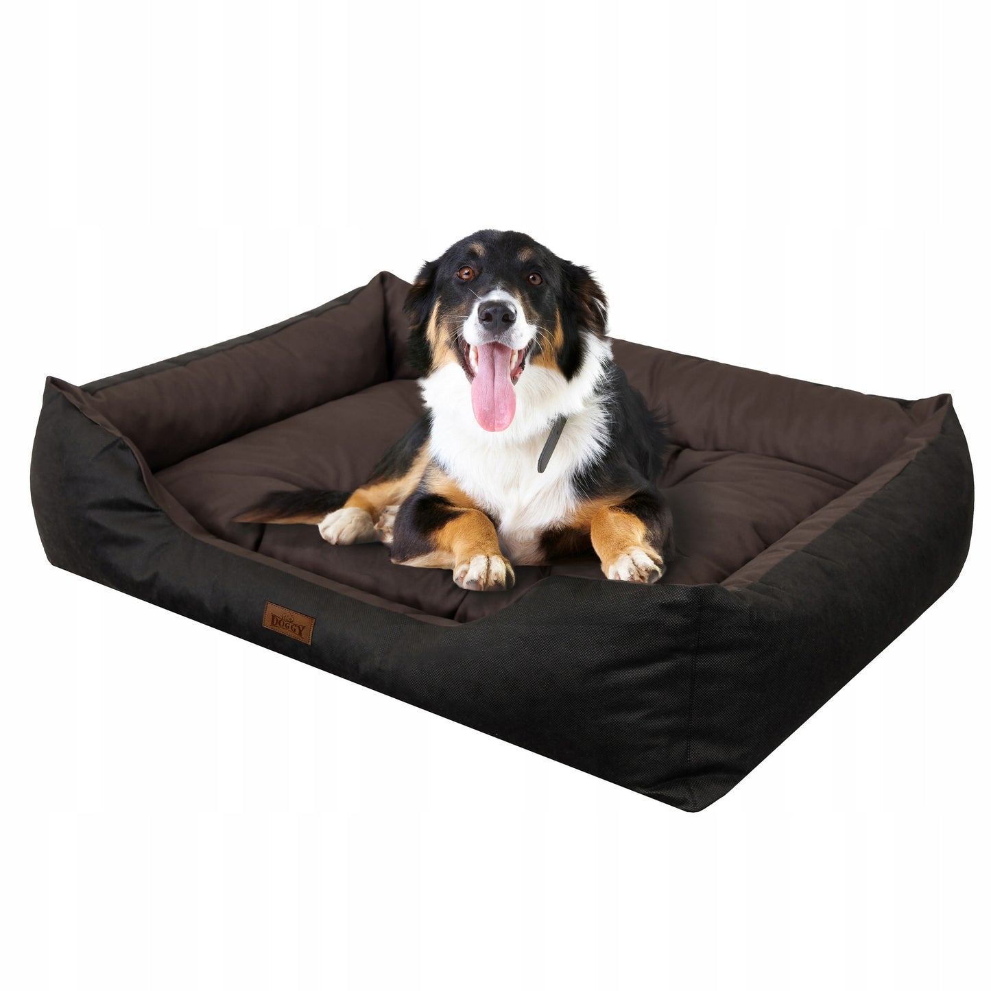 Didelis tvirtas XXL šuns guolis Puffy 114x84 cm – neperšlampamas guolis vokiečių aviganiui, labradorui, dobermanui