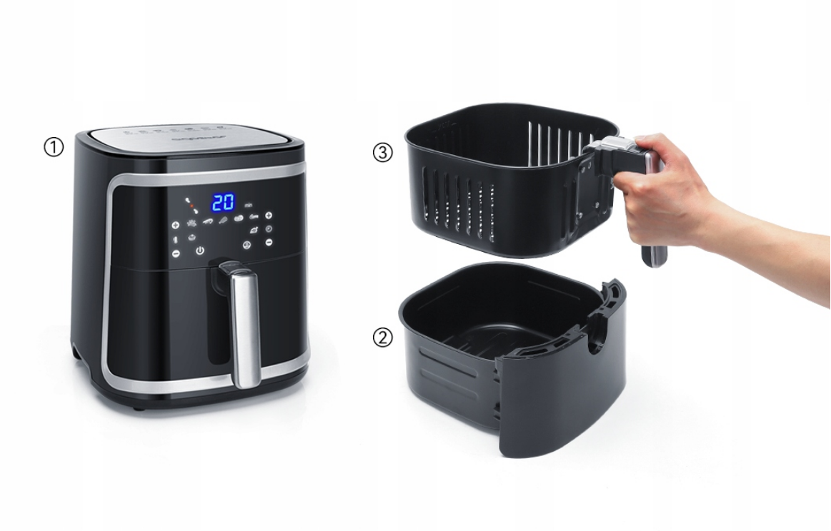 Karšto oro gruzdintuvė Aigostar 7 L 1900W