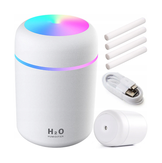 Difuzorius, oro drėkintuvas, šviečiantis