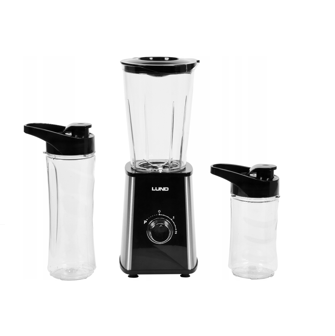 Trintuvas, Blenderis Kokteiliams LUND 300W + 2 Buteliukai