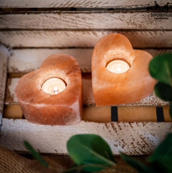 Himalajų druskos žvakidės - jonizatoriai