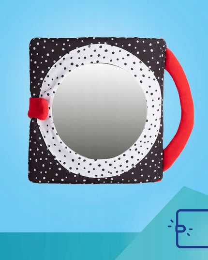 Canpol babies didelė sensorinė lavinamoji knygelė BabiesBoo PANDA