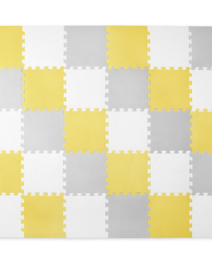 Edukacinis minkštas lengvas sulankstomas putplasčio kilimėlis-dėlionė LUNO Kinderkraft