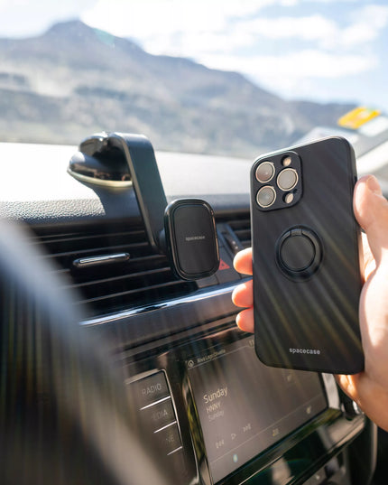 Magnetinis automobilinis telefono laikiklis ant prietaisų skydelio Spacecase