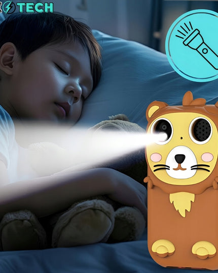 VAIKAMS SKIRTAS ŽAISLINIS SKAITMENINIS FOTOAPARATAS EDUKACINIS KAMERA + 32GB KORTELĖ