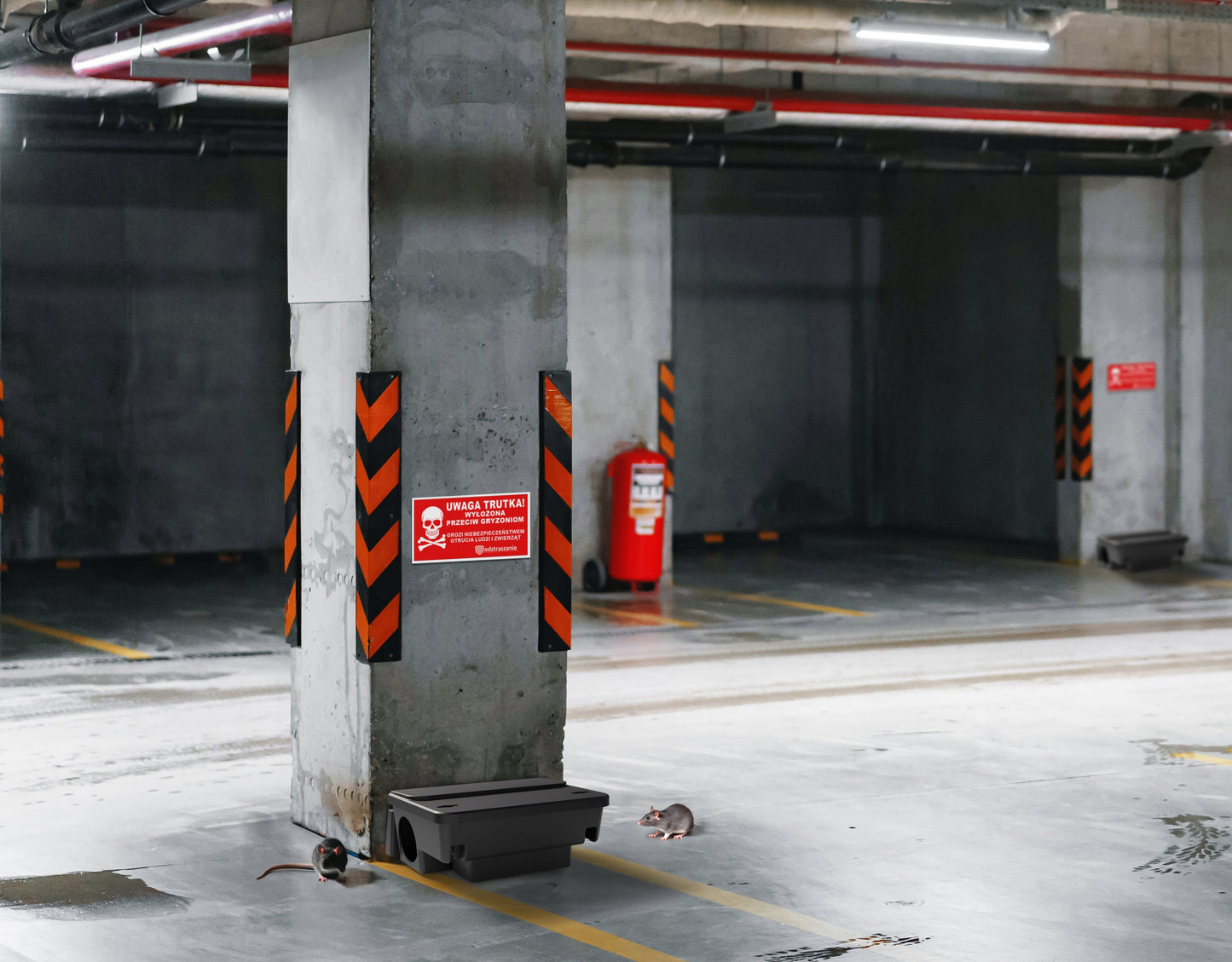 Deratizacijos stotelė
Lesyklėlė nuodams nuo pelių ir žiurkių NO PEST + raktelis