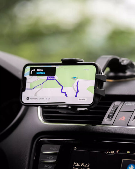 Automobilinis telefono laikiklis ant prietaisų skydelio Spacecase SC14