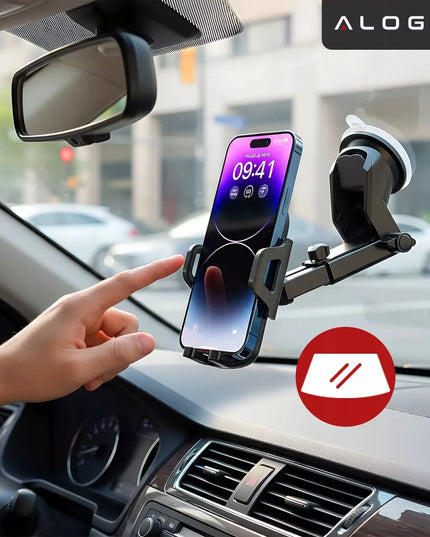 Alogy automobilinis telefono laikiklis į ventiliacijos groteles