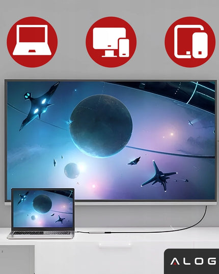 Adapteris-hub USB-C 5in1: 2x USB-A, 2x USB-C, HDMI 4K, PD 100W