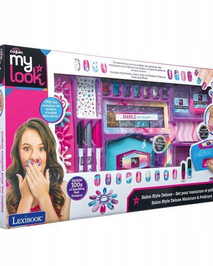„Cra-Z-Art My Look“ nagų formavimo rinkinys – manikiūras ir pedikiūras