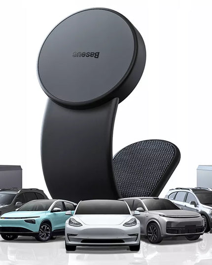 BASEUS lankstus magnetinis automobilinis telefono laikiklis ant prietaisų skydelio