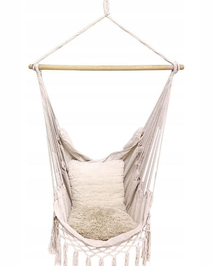 Hamakas BRAZYLIJSKI kabantis supamas sūpynės sodo kėdė