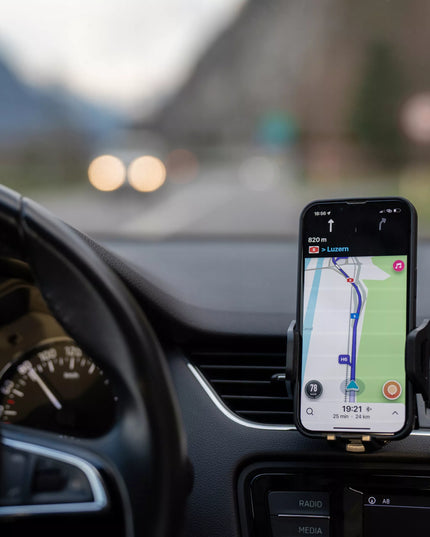Automobilinis telefono laikiklis į ventiliacijos groteles Spacecase