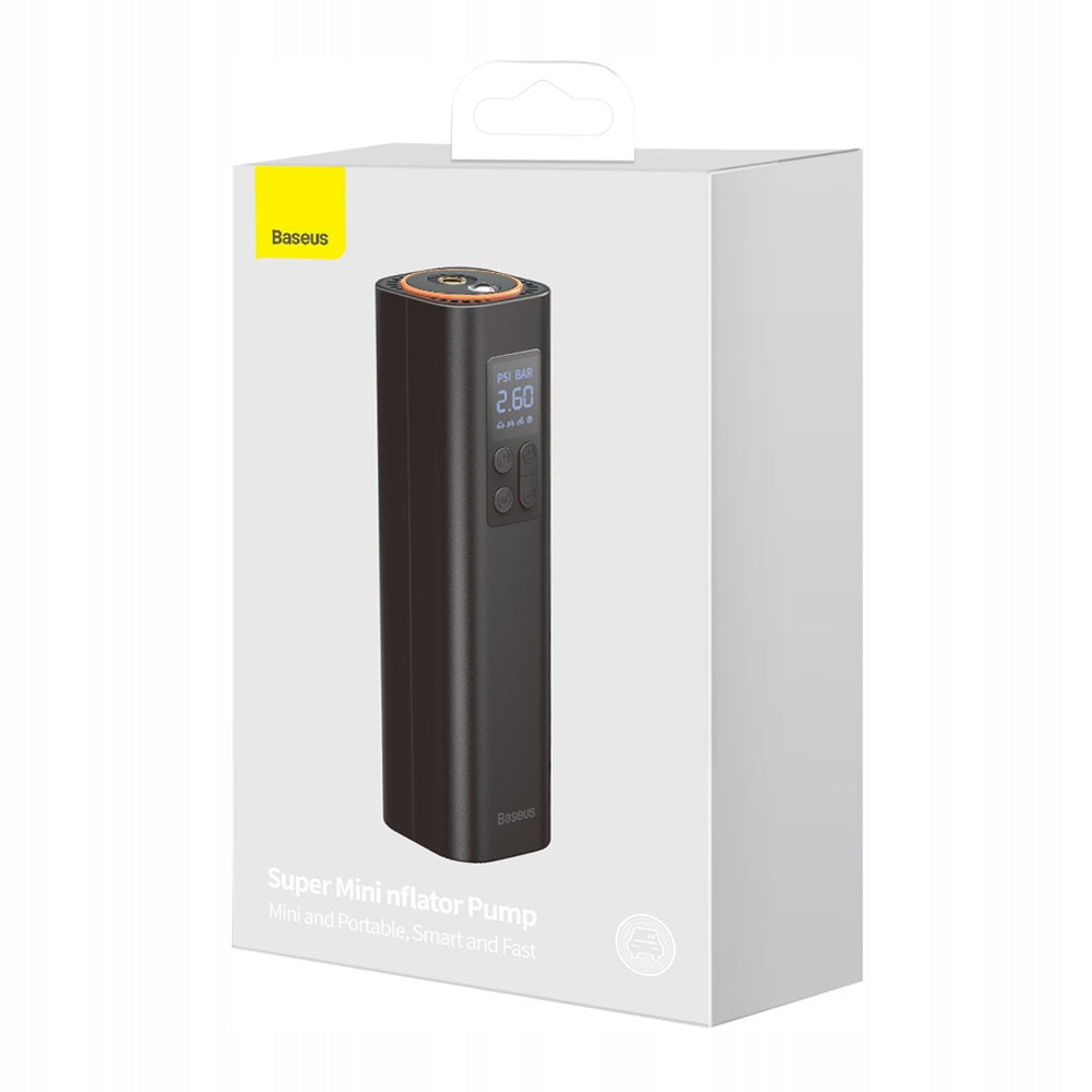 Automobilinis kompresorius 12V, elektrinis siurblys automobilio ir dviračio ratams BASEUS