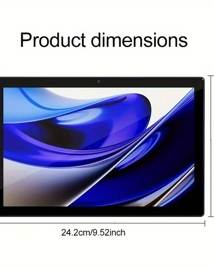 10.1 colio planšetė su Android 14, 12GB RAM, 128GB ROM ir 5G WiFi