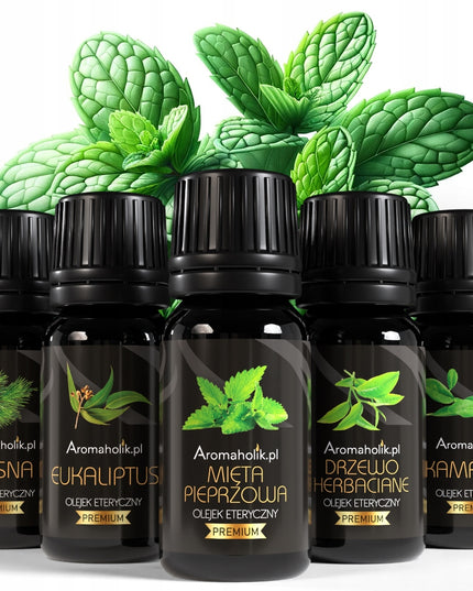 100% Natūralūs Eteriniai Aliejai - SVEIKATINGUMO Rinkinys PLUS | 5 Aliejai