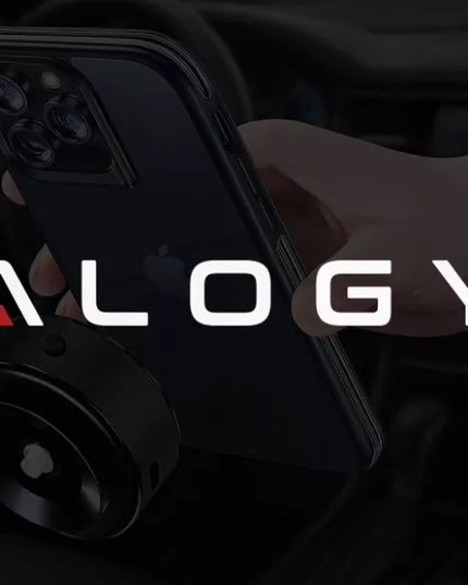 Magnetinis automobilinis telefono laikiklis Alogy MagSafe su vakuuminiu tvirtinimu prie stiklo