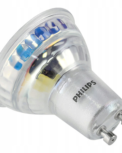 10 vnt. LED lemputė GU10 PHILIPS 4,6W 390lm 36° Neutrali 4000K Premium