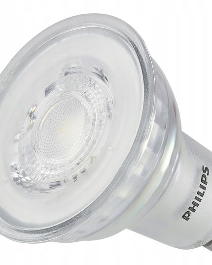 10 vnt. LED lemputė GU10 PHILIPS 4,6W 390lm 36° Neutrali 4000K Premium