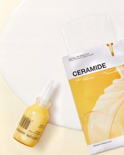10x Mediheal drėkinamoji ir maitinamoji lakštinė kaukė su ceramidais 24 ml