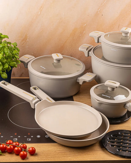 12 dalių puodų ir keptuvių rinkinys, INDUKCIJA, Klausberg KB-7967
