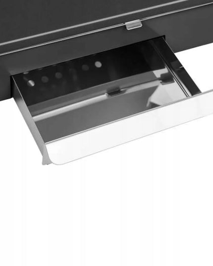 Royal Catering RCPW-16.2 popcornų gaminimo mašina, 230 V, 1600 W, ant vežimėlio, juoda