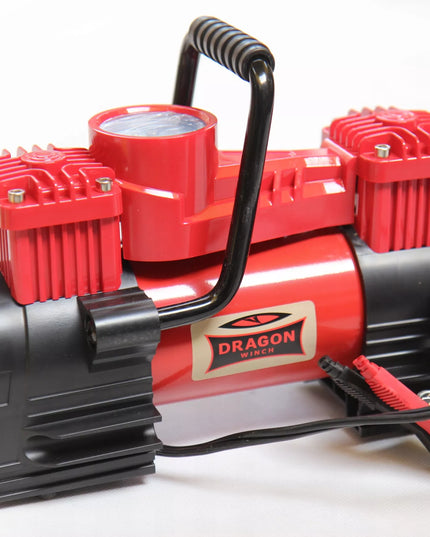 Automobilinis dviejų stūmoklių kompresorius Dragon Winch, 12V