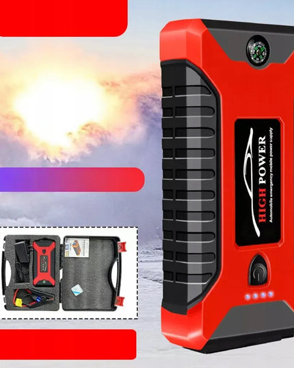12V automobilinis užvedimo įrenginys, pagalbinis paleidiklis, avarinis „powerbank“ įrenginys 12V