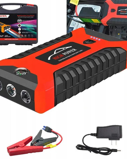 12V automobilinis užvedimo įrenginys, pagalbinis paleidiklis, avarinis „powerbank“ įrenginys 12V