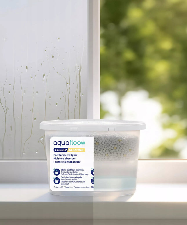 12x drėgmės surinkėjas, sausintuvas, jazminų kvapo, 400 ml AquaFloow