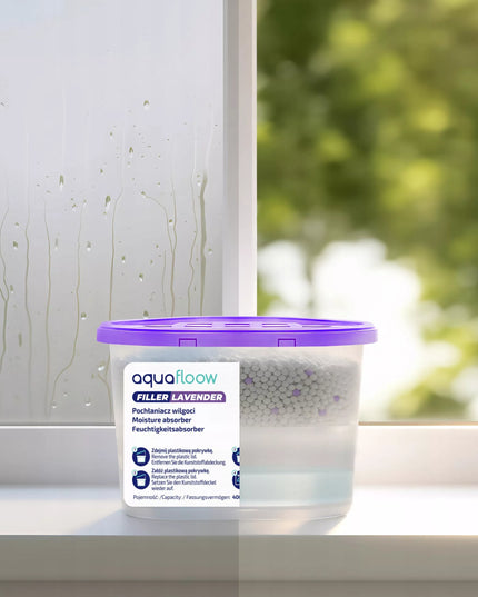 12 vnt. drėgmės surinkėjas, sugėriklis, oro sausintuvas nuo drėgmės levandų aromato 400 ml