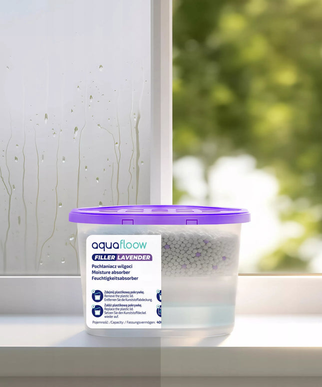 12 vnt. drėgmės surinkėjas, sugėriklis, oro sausintuvas nuo drėgmės levandų aromato 400 ml