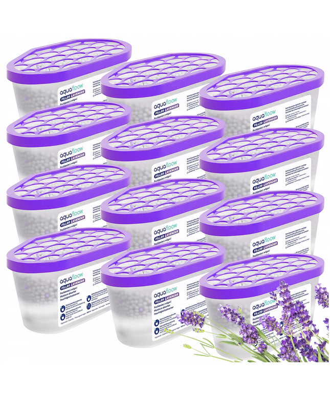 12 vnt. drėgmės surinkėjas, sugėriklis, oro sausintuvas nuo drėgmės levandų aromato 400 ml
