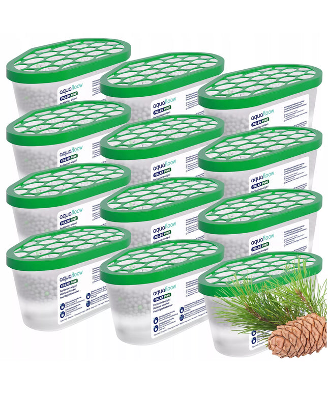 12 vnt. drėgmės sugėriklis, oro sausintuvas, pušų kvapo, 400 ml