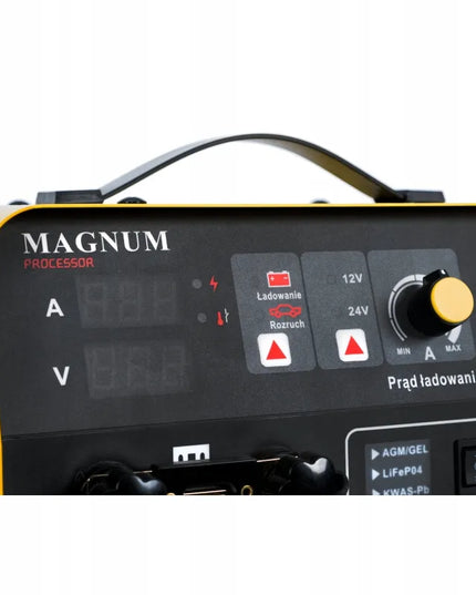 MAGNUM DINAMIK 540 V2 akumuliatorių įkroviklis su užvedimo funkcija, 12/24 V, Pb/WET/GEL/AGM/LiFePO4