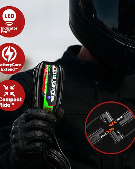 Automatinis 12 V akumuliatorių įkroviklis „Kewig“ motociklui ir keturračiui, USB-C