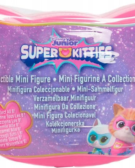 DISNEY JUNIOR SUPER KITTIES mini staigmenos figūrėlė, katytė, nuo 3 metų