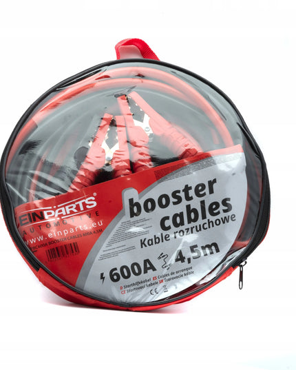 EPBC600A užvedimo kabeliai 600 A, 4,5 m – 25 mm²